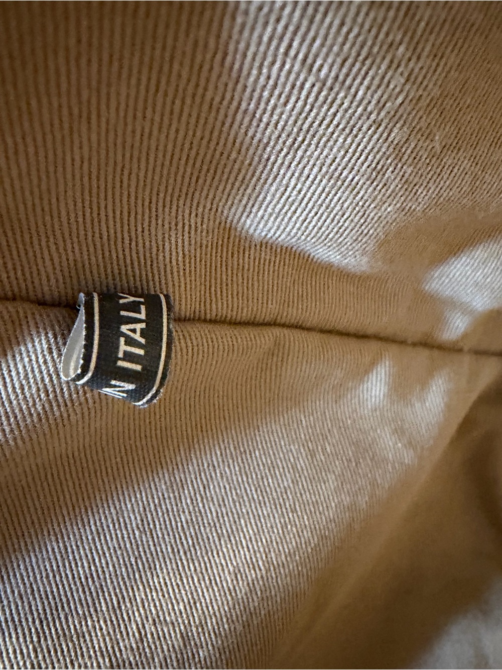 Burberry NOVA CHECK Plaid Canvas Tote with Tan Leather Trim Made in Italy - Picture 14 of 16